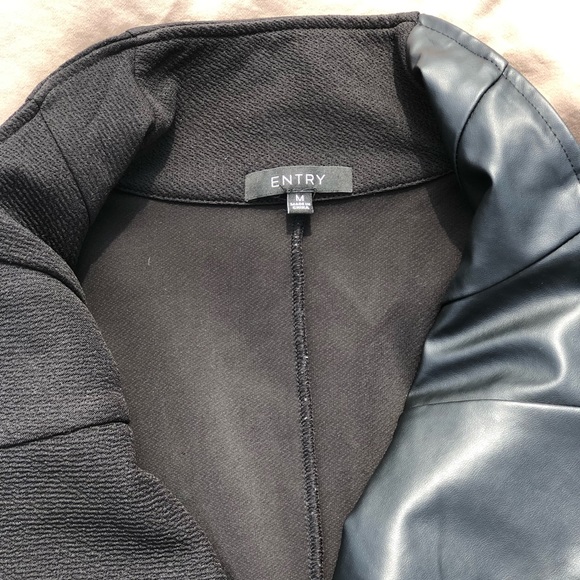 Black Moto Jacket - Picture 2 of 3